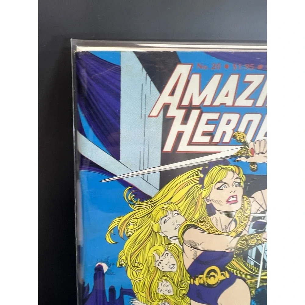 Vintage Comic Book AMAZING HEROES #20 DC COMICS‎ AMETHYST COVER